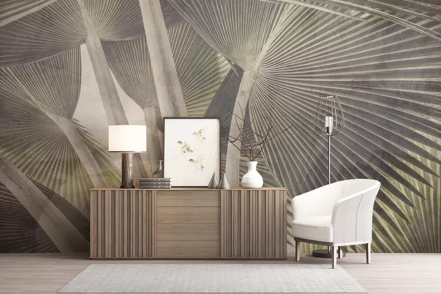 fototapet Visuri frunzoase w05358