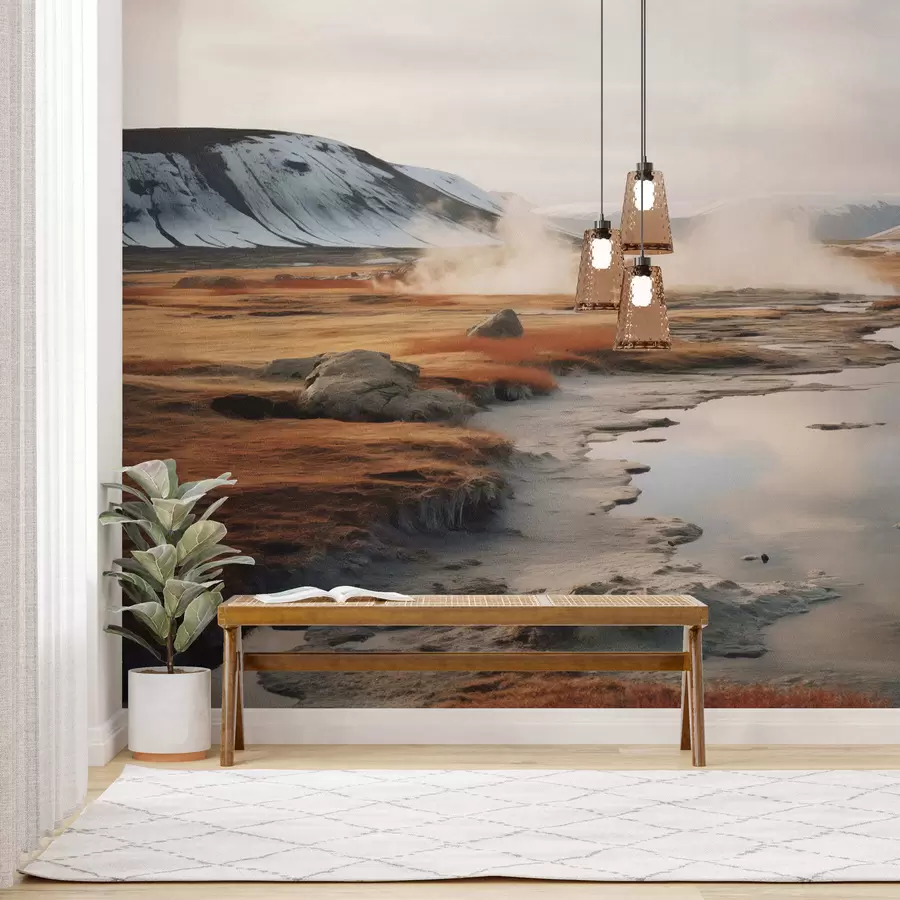 fototapet Valea râului w05365