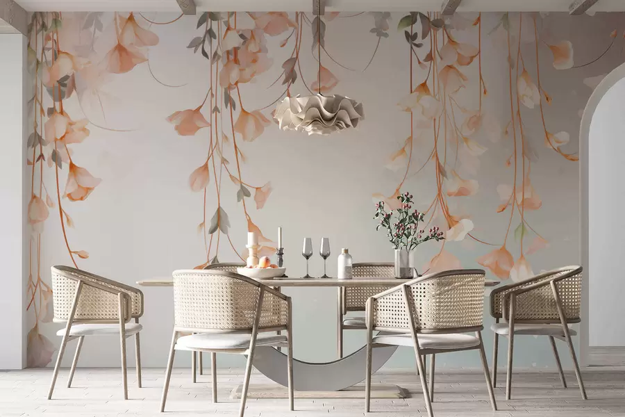 fototapet Ramuri florale suspendate w05344