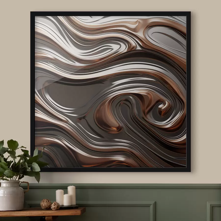 fototapet Artă abstractă cu motive învolburate f48399