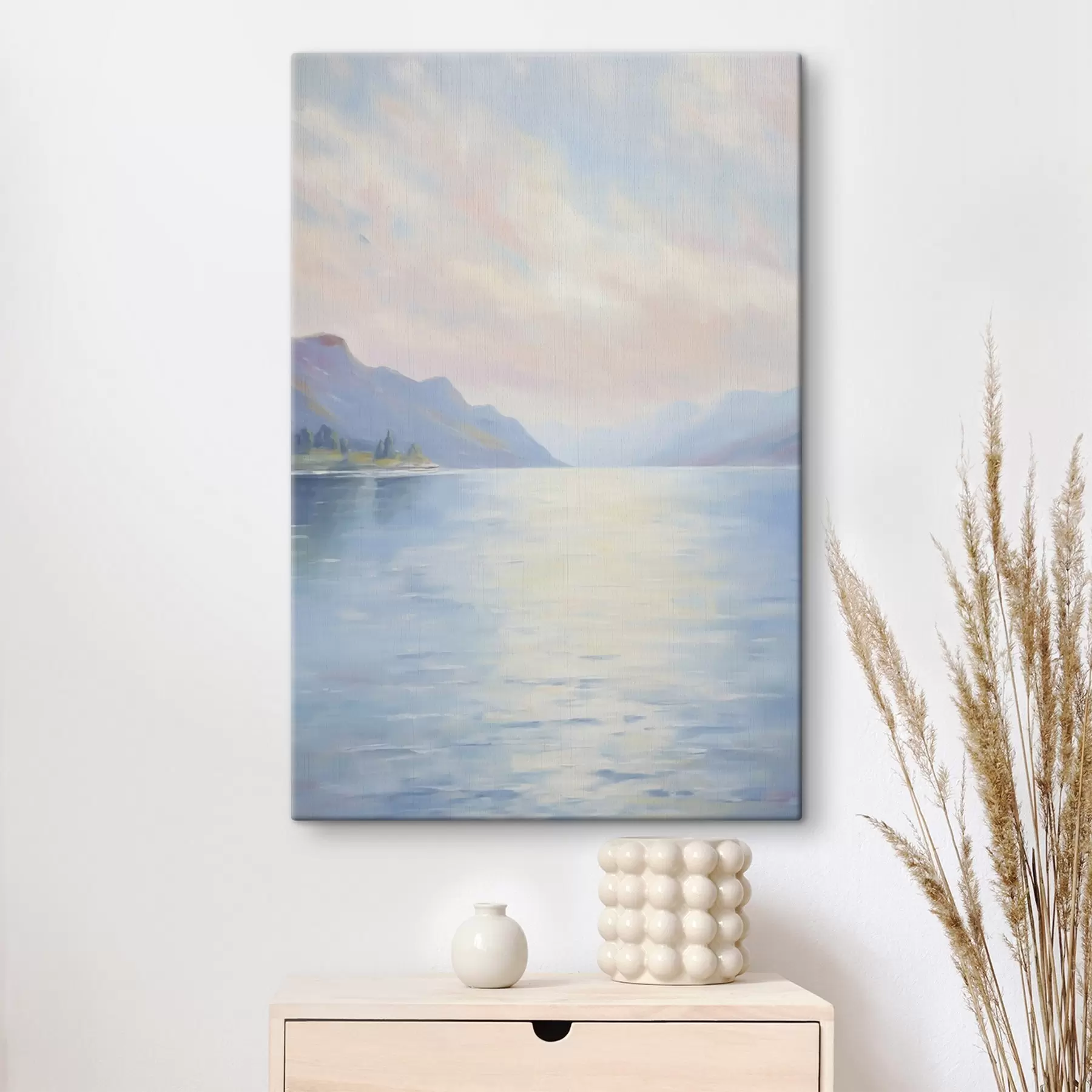 Tablouri Pictură reprezentând un lac s48424
