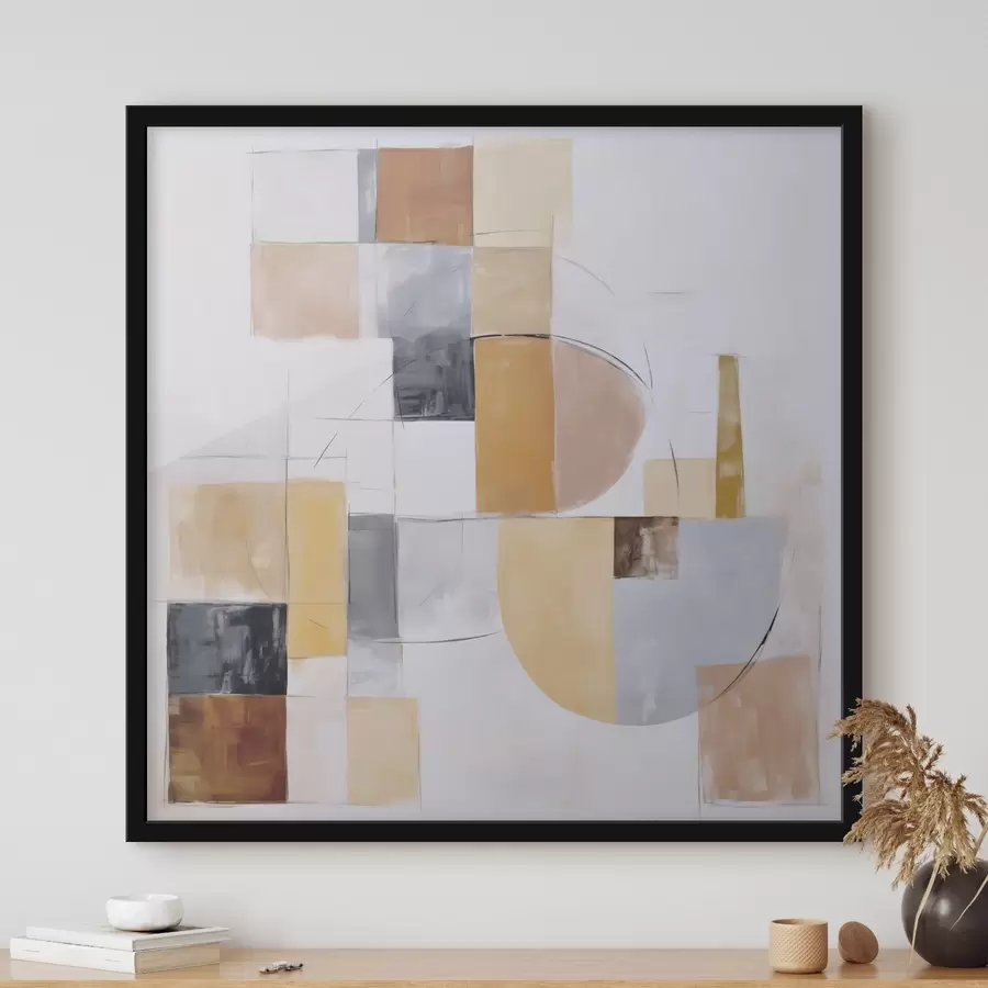 fototapet Imitare abstractă a unei picturi uzate f48417