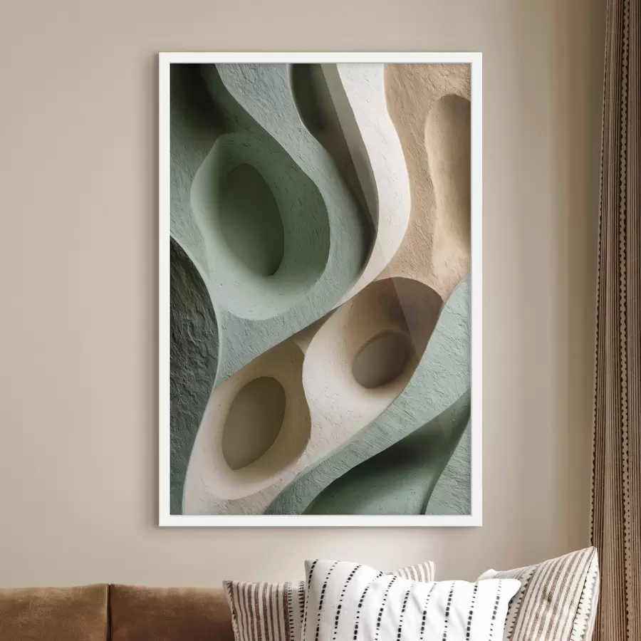 fototapet Compoziția formelor organice f48430