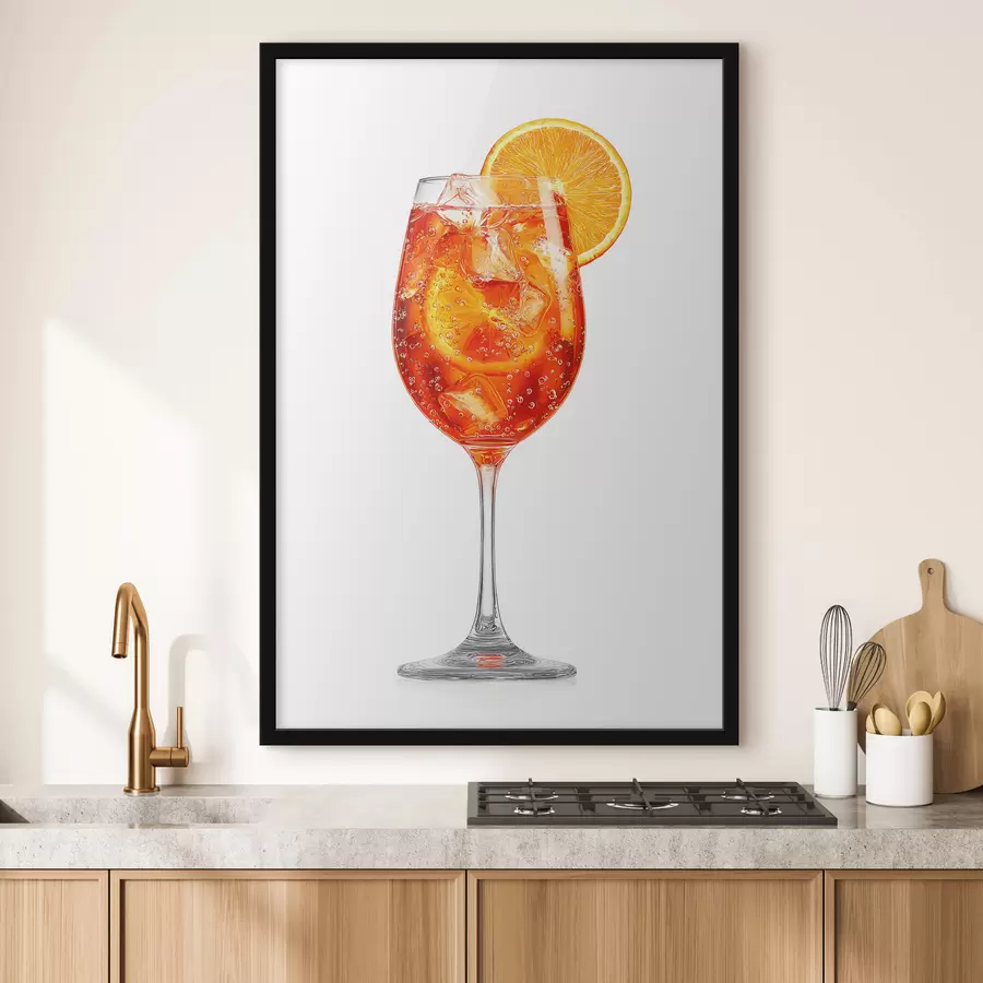 fototapet Ilustrație cu un cocktail f48431