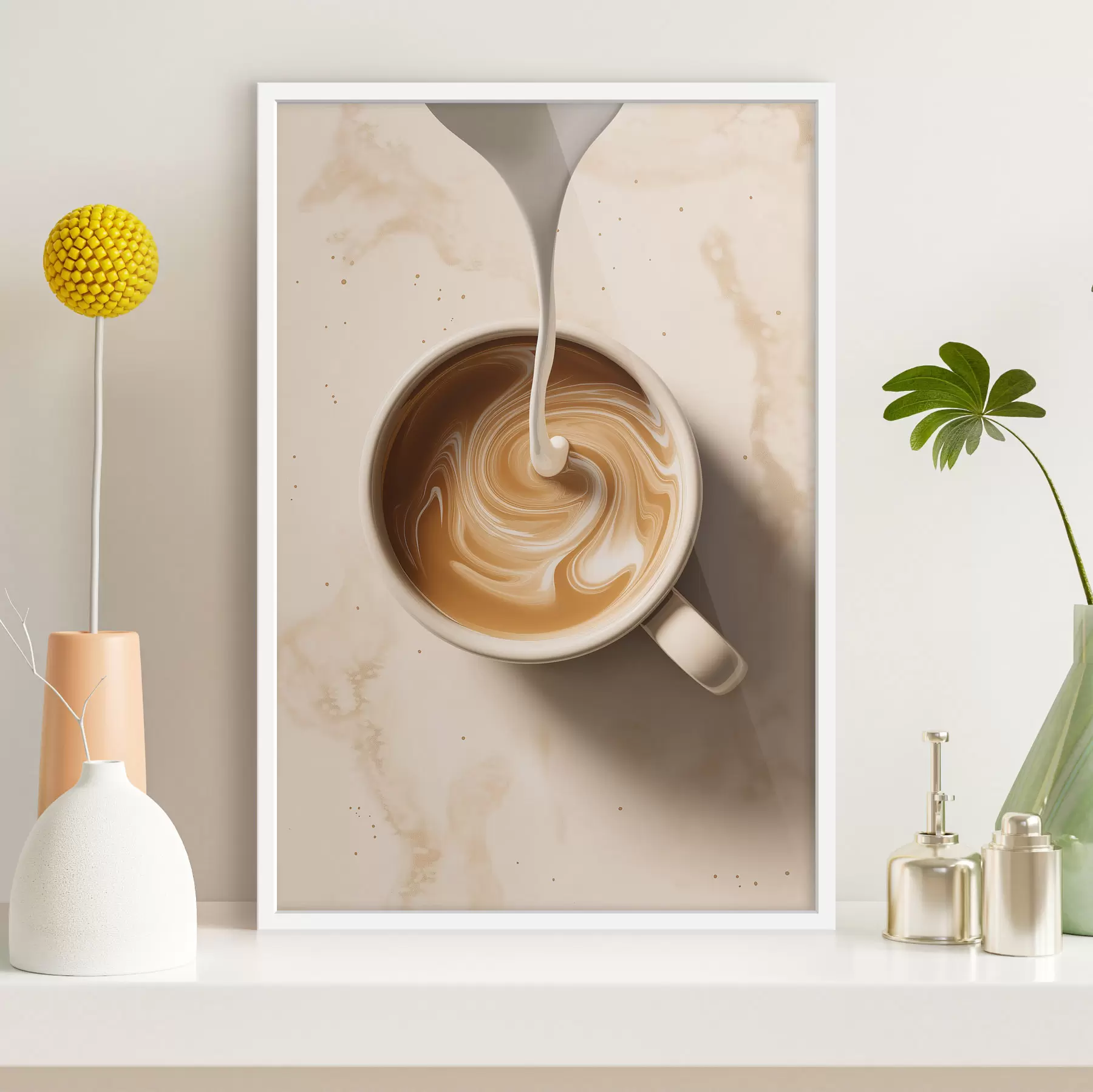 fototapet Cafea cu spumă f48439