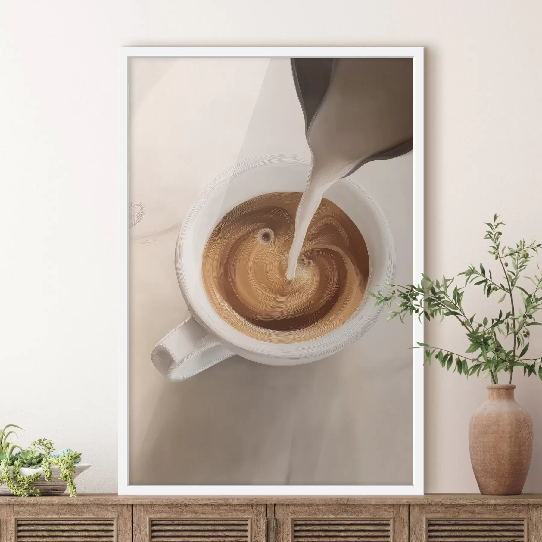 fototapet Vedere detaliată a ceștii de cafea f48475
