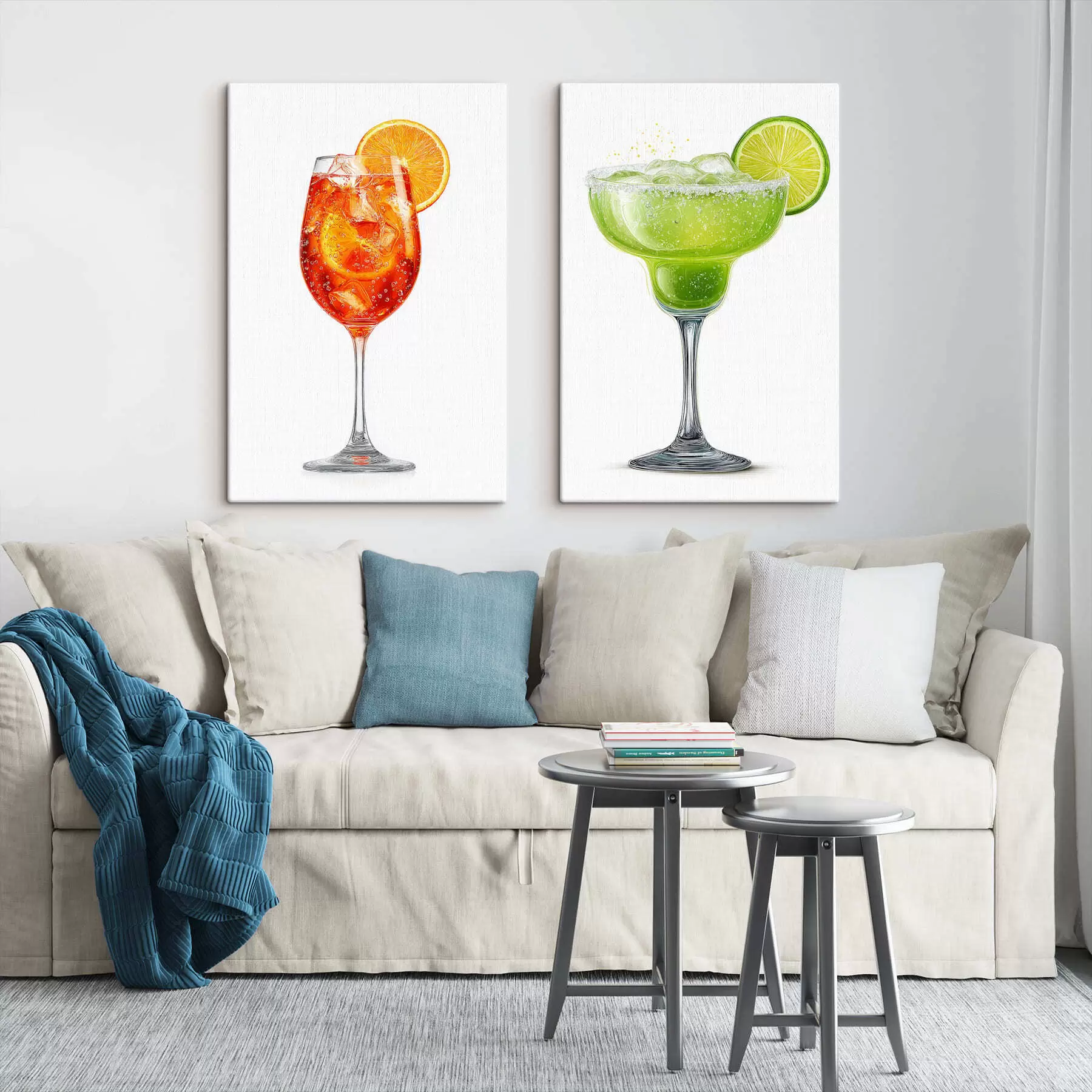 Tablouri Set pentru cocktailuri cu citrice m30219