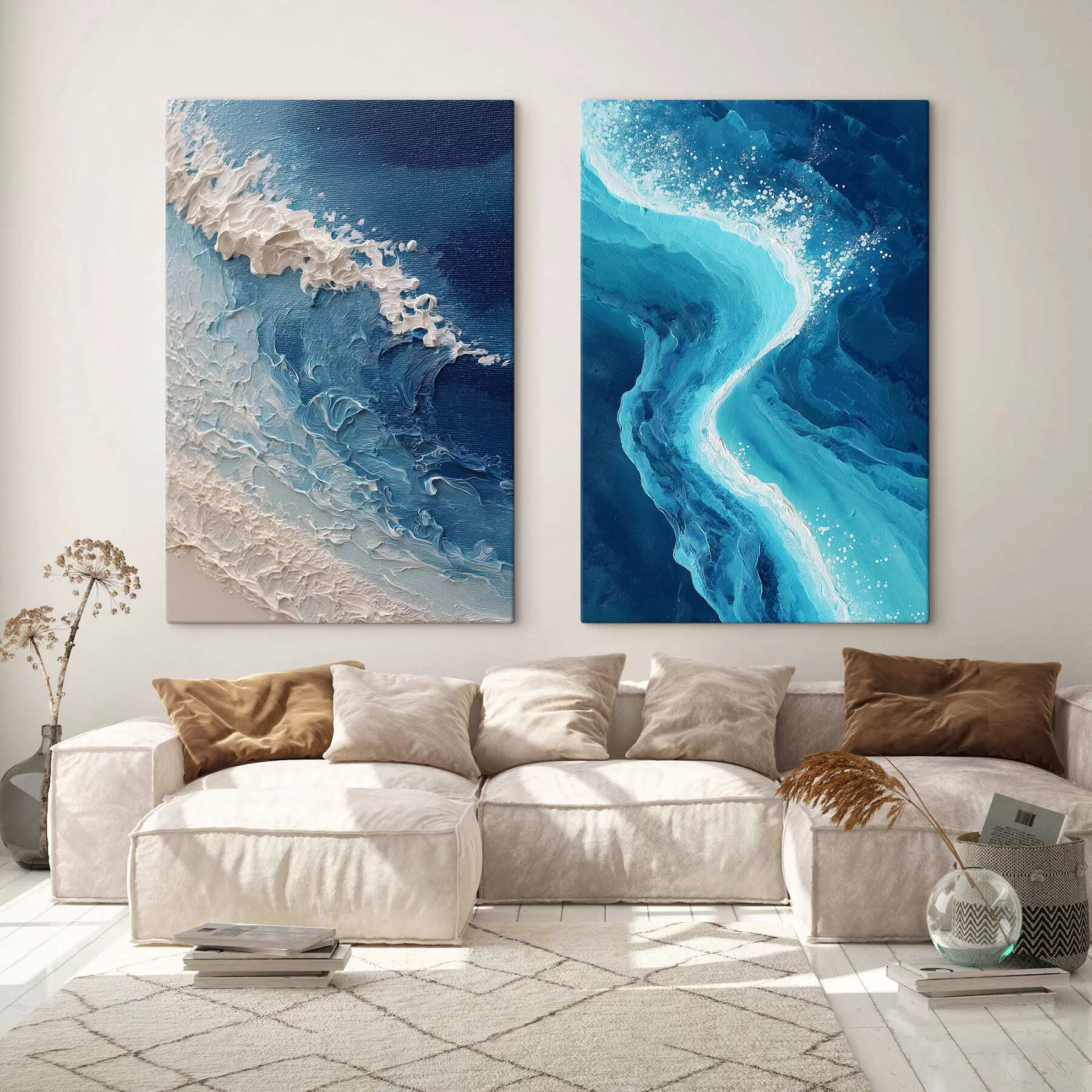 Tablouri Setul „Femeia și leopardul” m30229