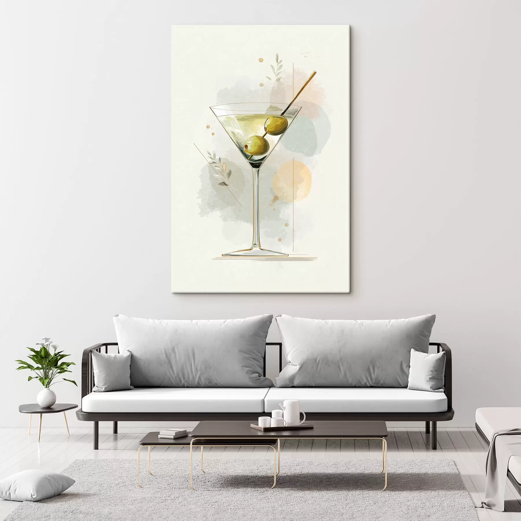 Tablouri Pahar de martini s48436
