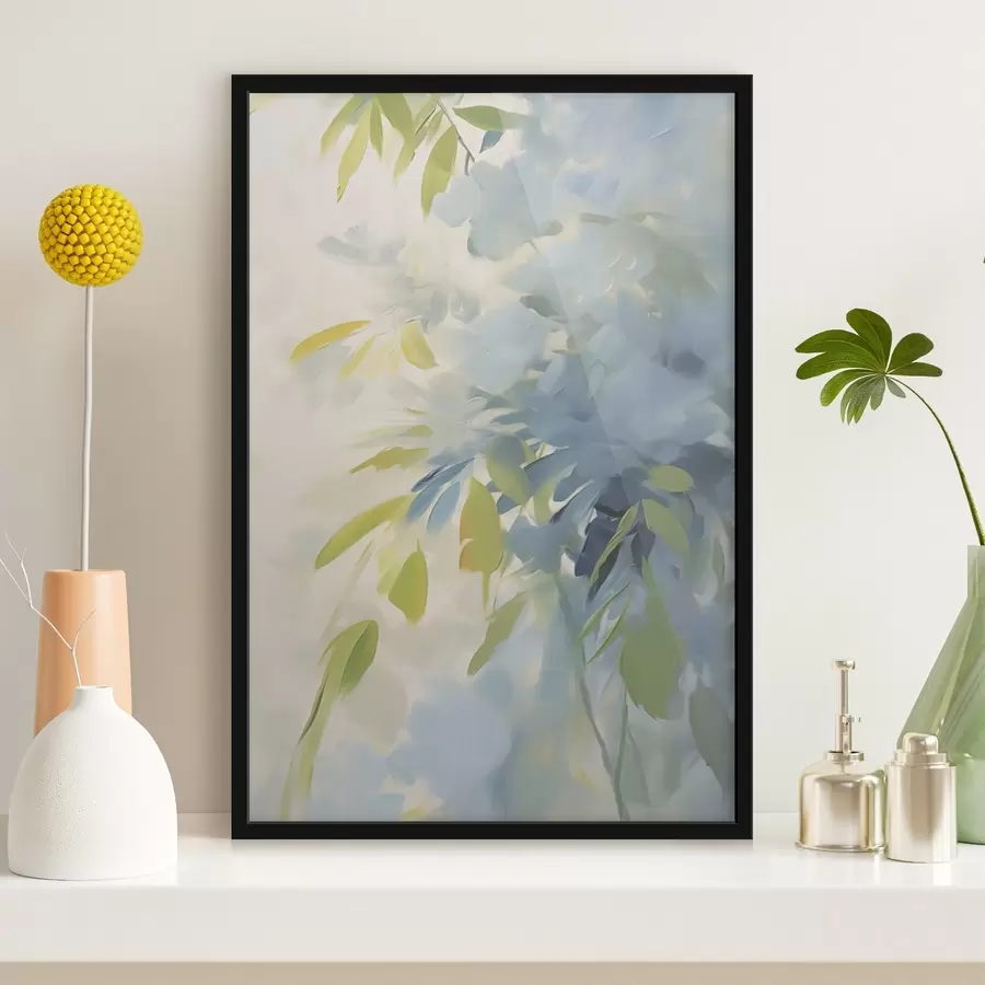 fototapet Abstracție vegetală inspirată din pictură f48499