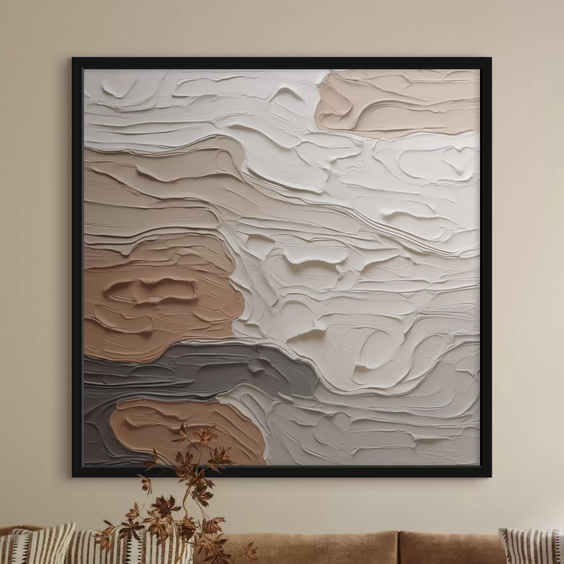 fototapet Compoziție abstractă imitație de pictură f48508