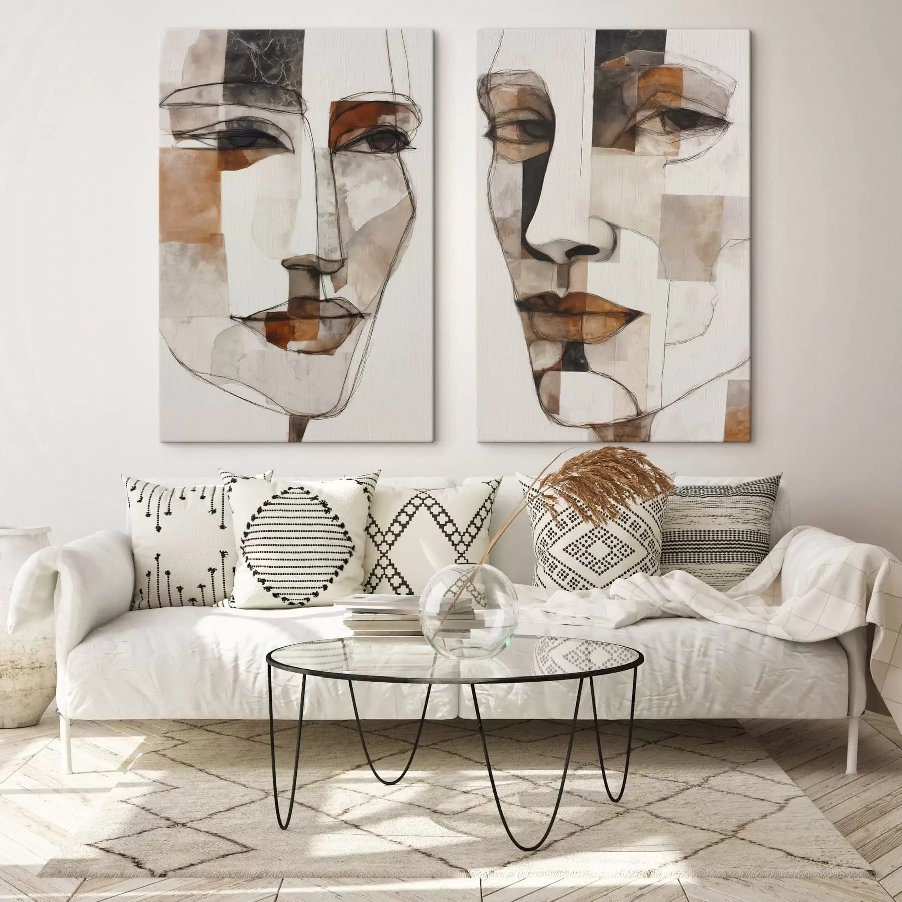 Tablouri Fețe abstracte m30155