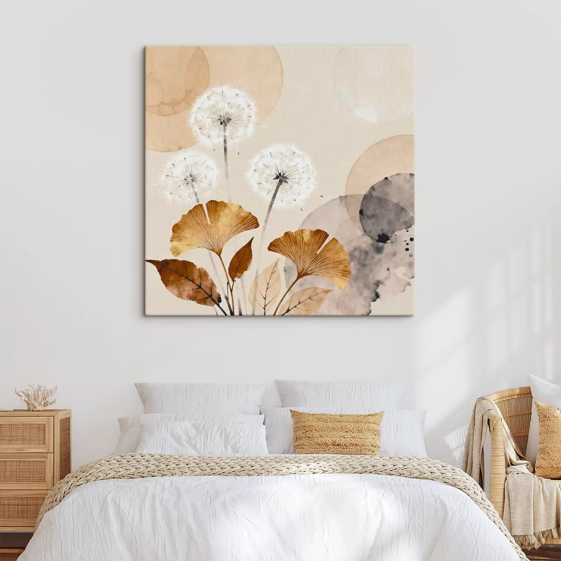 Tablouri Rețetă de păpădie și frunze de ginkgo s48279