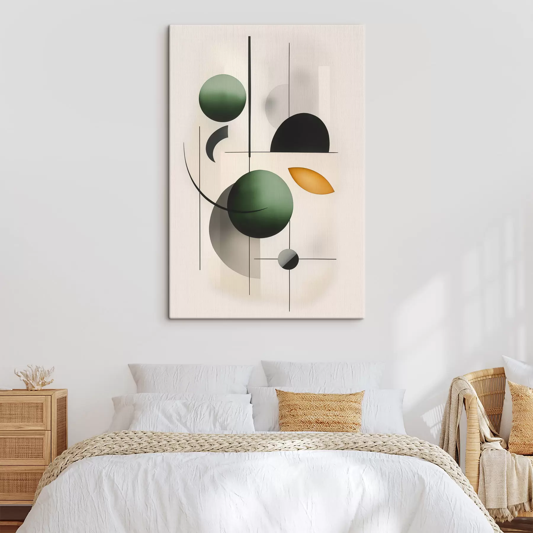 Tablouri Abstracție cu cercuri s48284