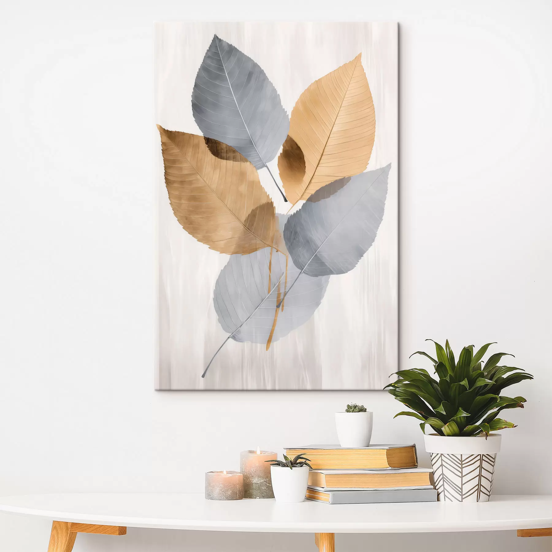 Tablouri Frunze botanice abstracte s48511