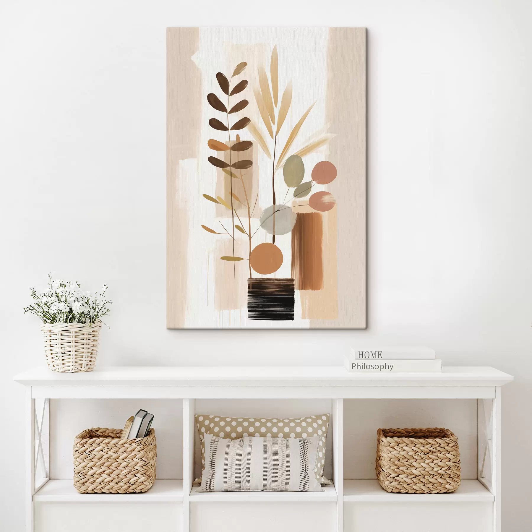 Tablouri Compoziție botanică abstractă s48517