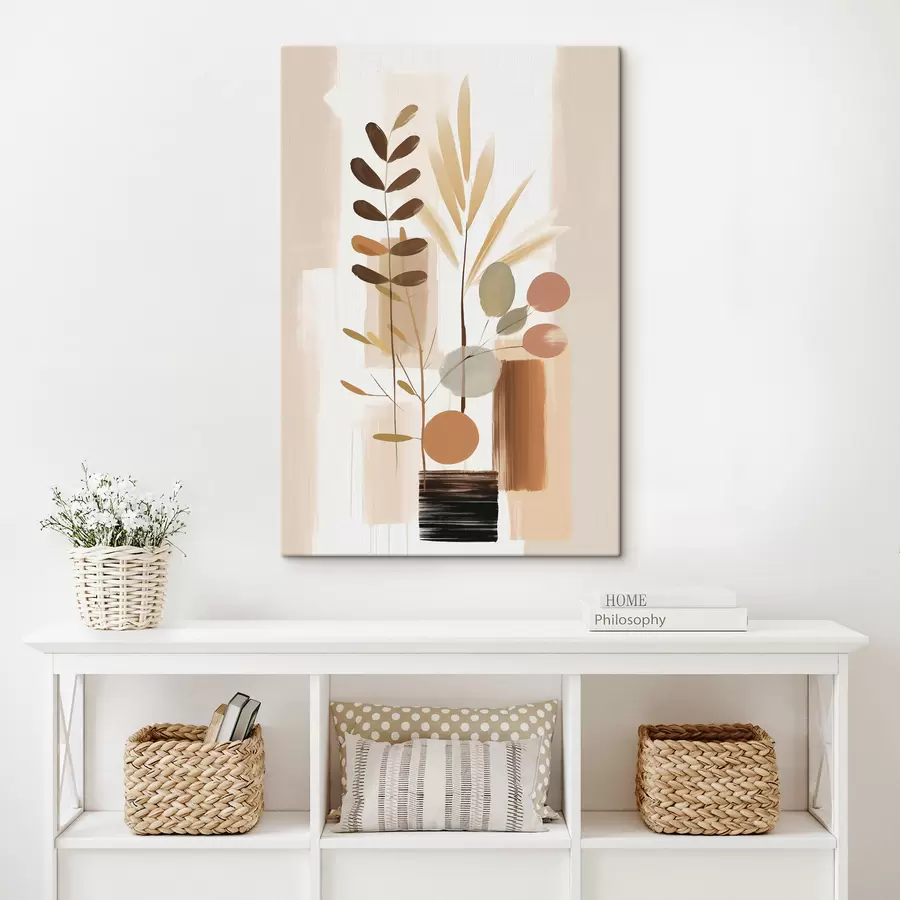 Tablouri Compoziție botanică abstractă s48517