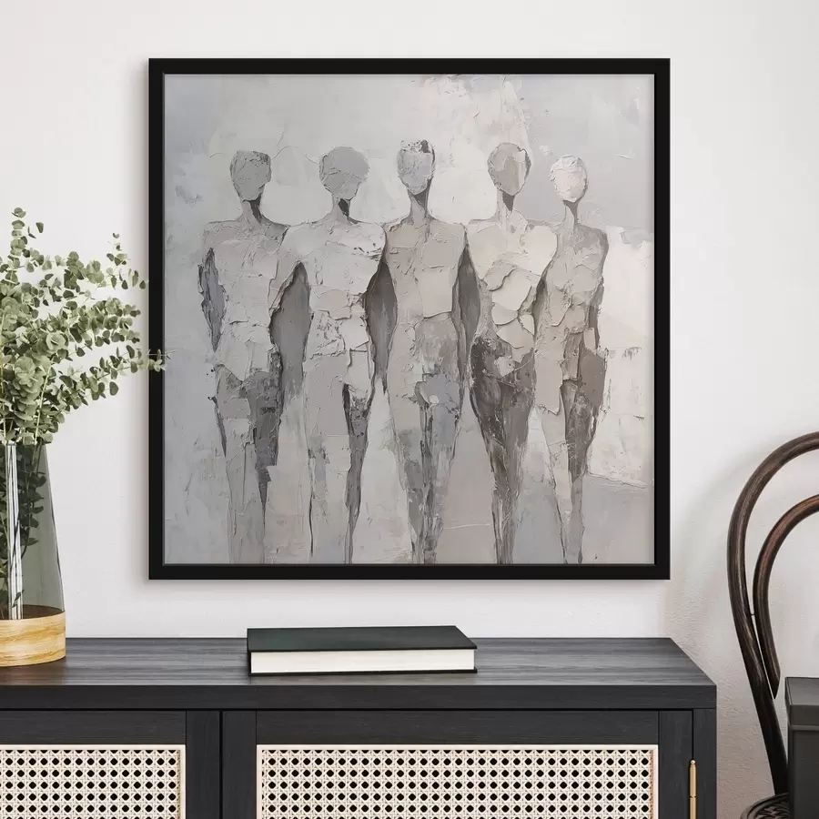 fototapet Siluete abstracte moderne f48286