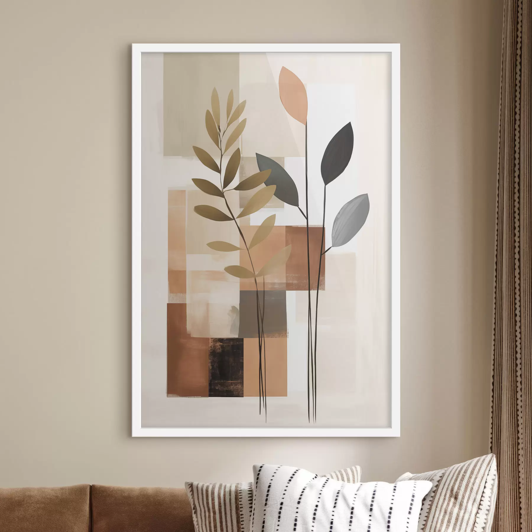 fototapet Compoziție botanică abstractă f48516