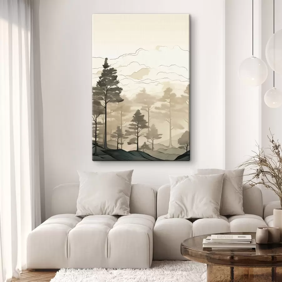 Tablouri Straturi de ceață de munte s48540