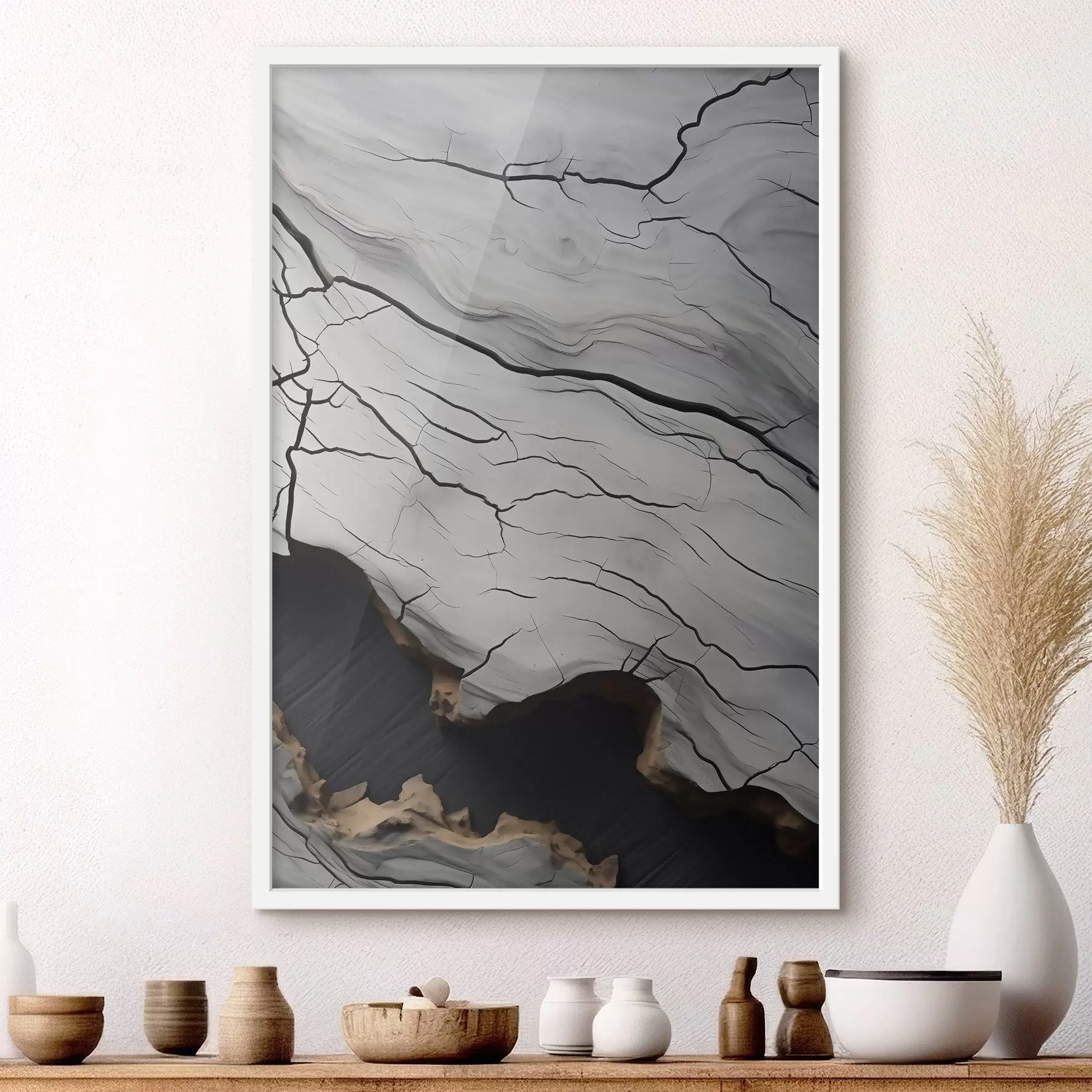 fototapet Plasticitatea pietrei f48542