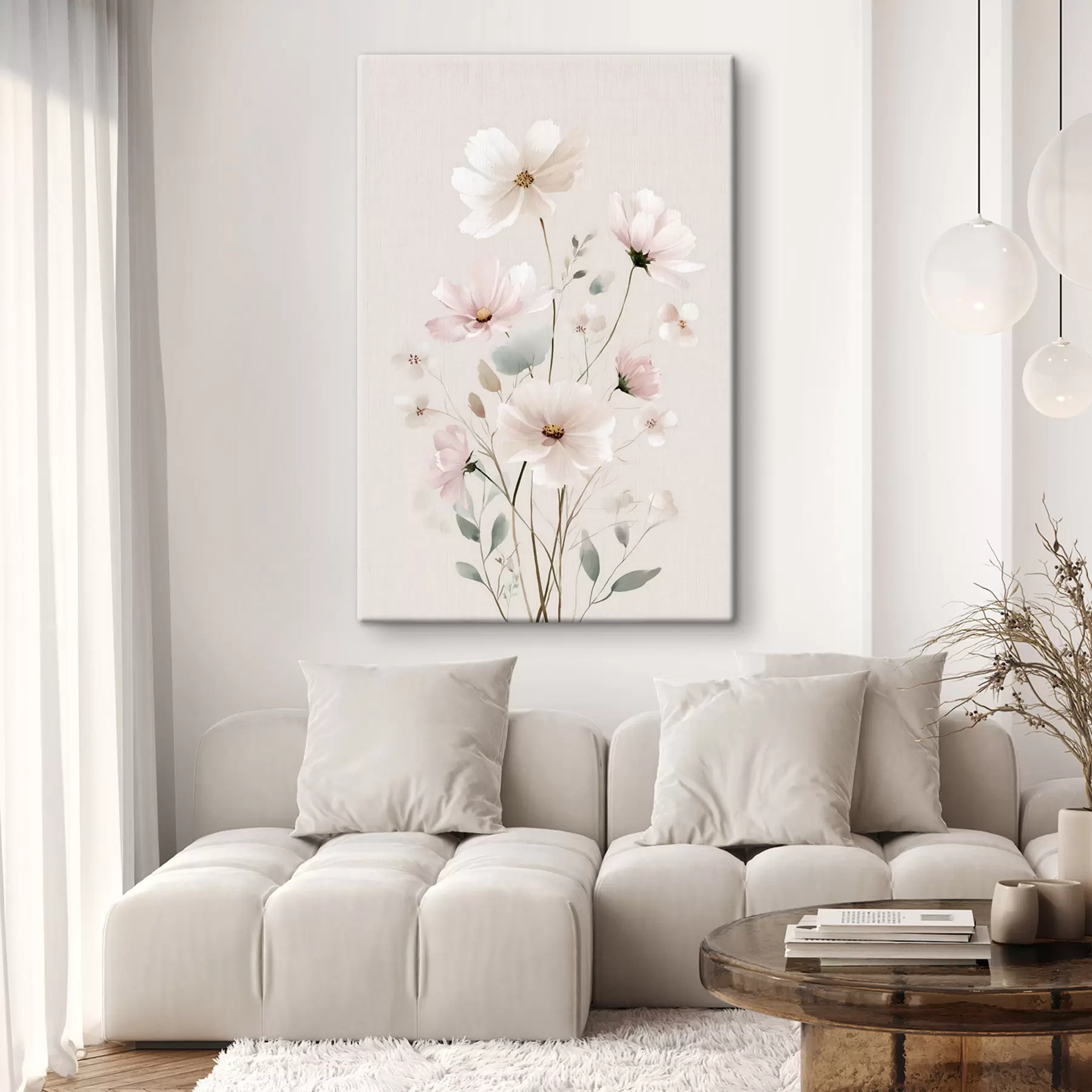 Tablouri flori sălbatice delicate s48533