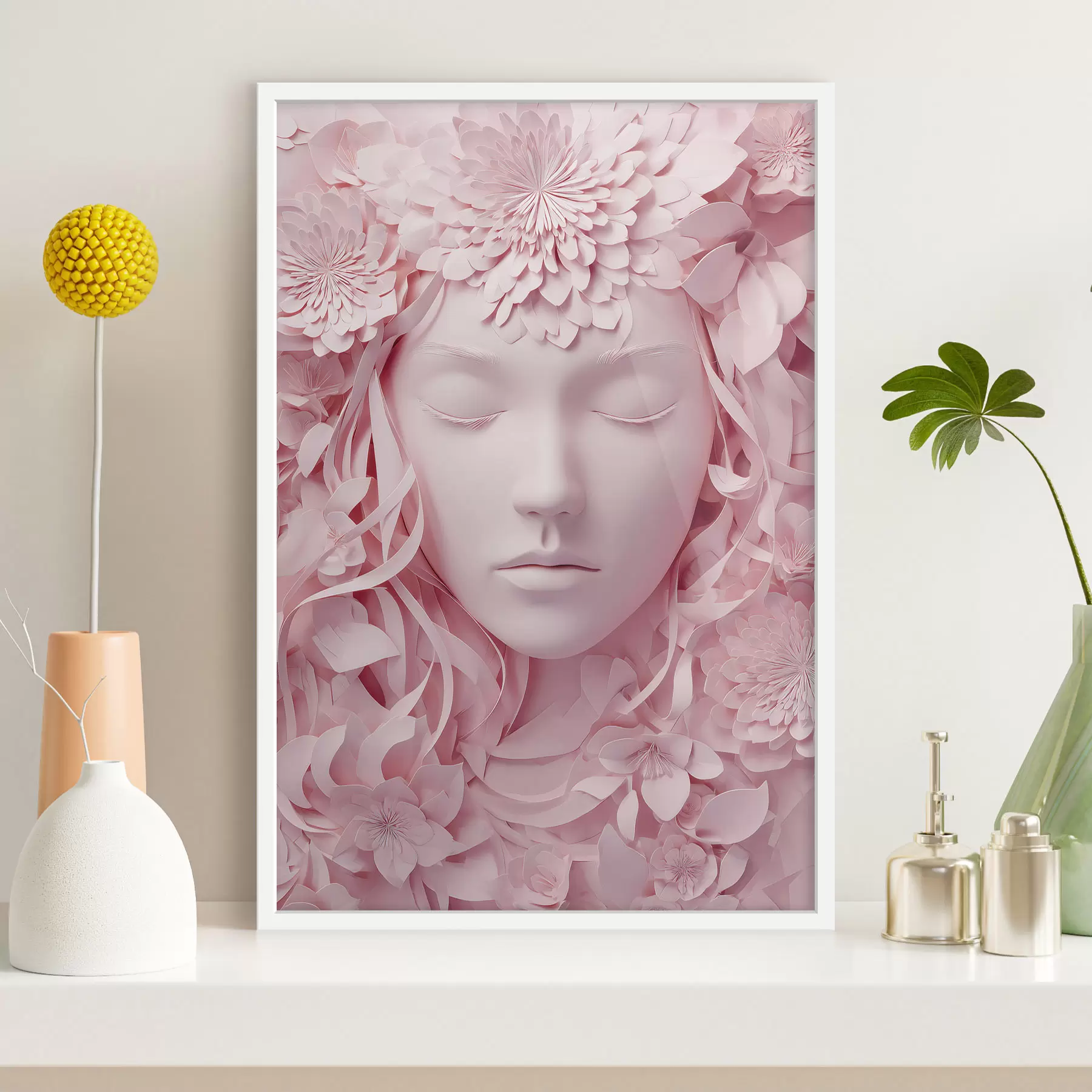 fototapet flori sălbatice delicate f48549