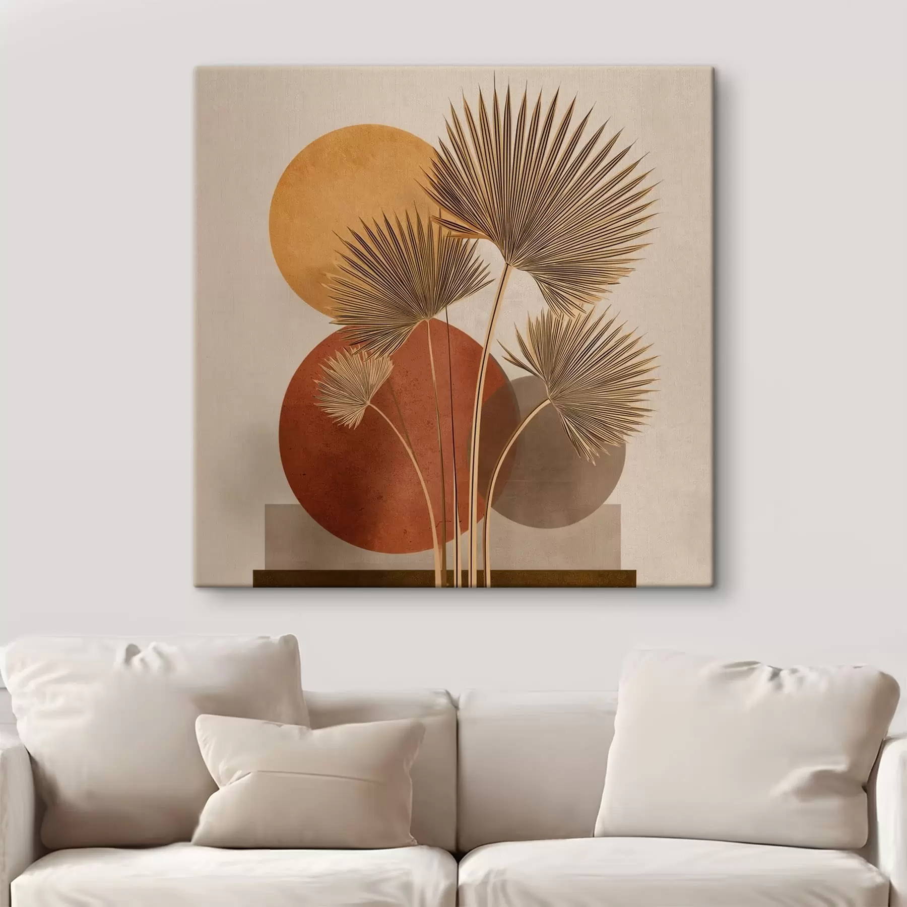 Tablouri Abstract frunze de palmier s48558