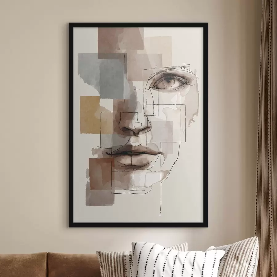 fototapet Față abstractă f48561