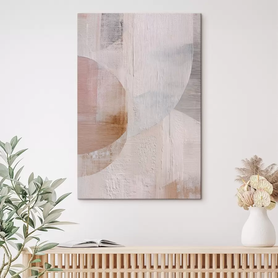 Tablouri Fundal texturat cu elemente suprapuse, în stilul picturii contemporane s48190