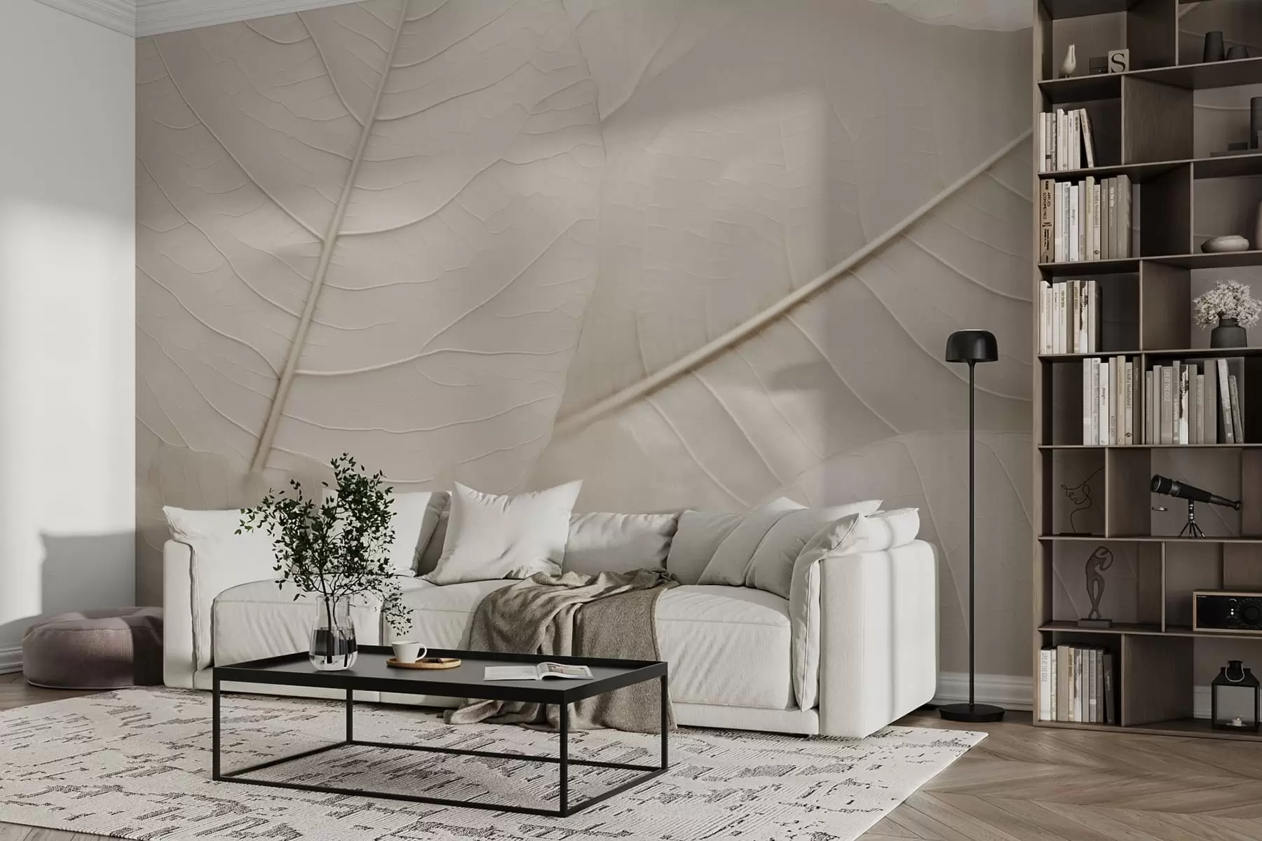 fototapet Frunza elegantă w05328