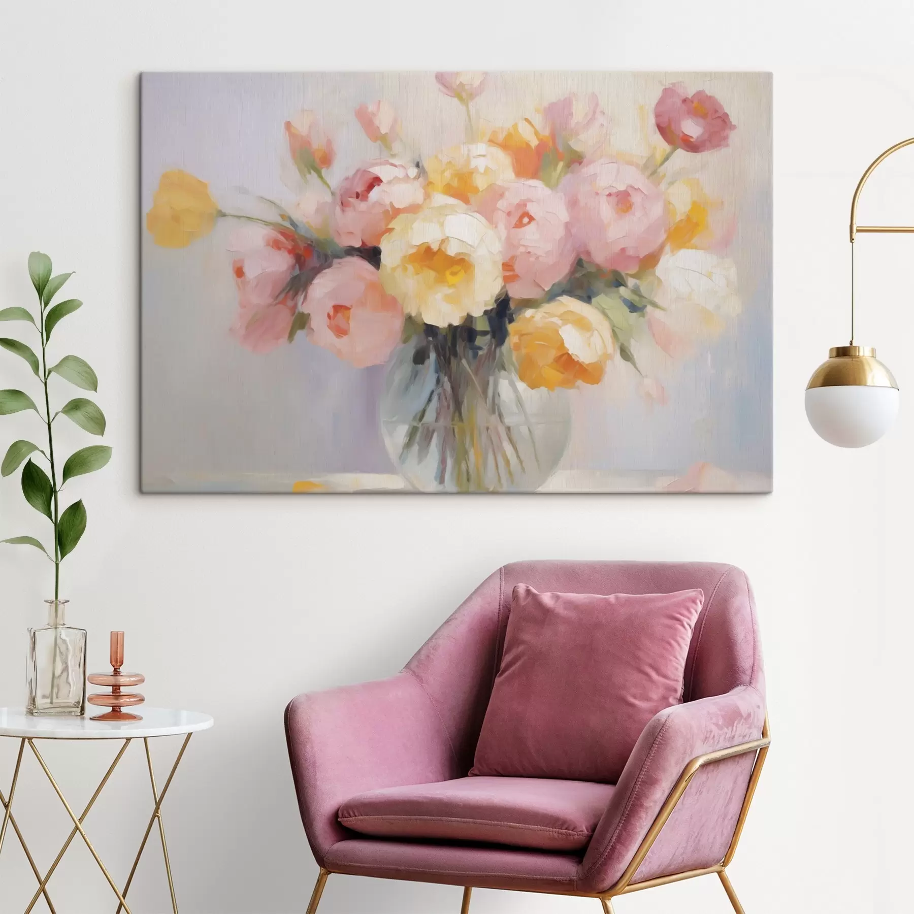 Tablouri Un buchet într-o vază s48592