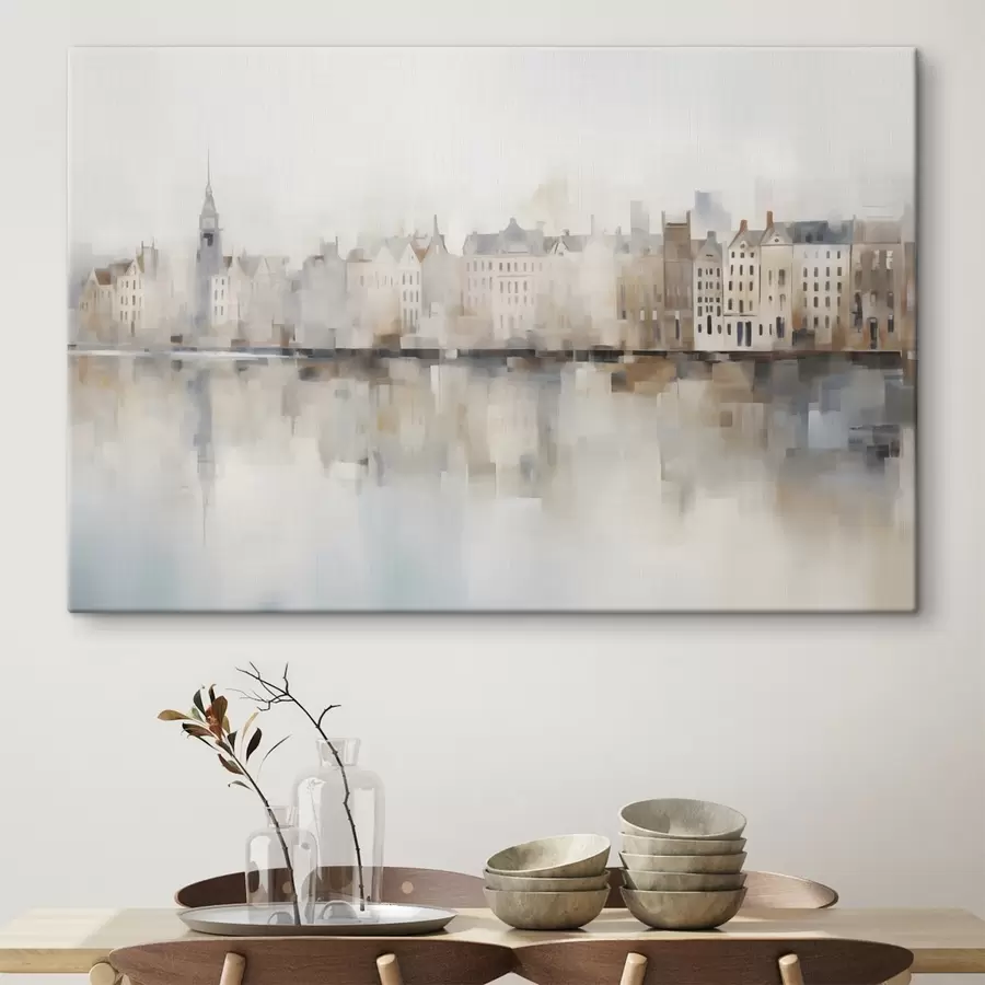 fototapet Pictura de imitație Cityscape s48596