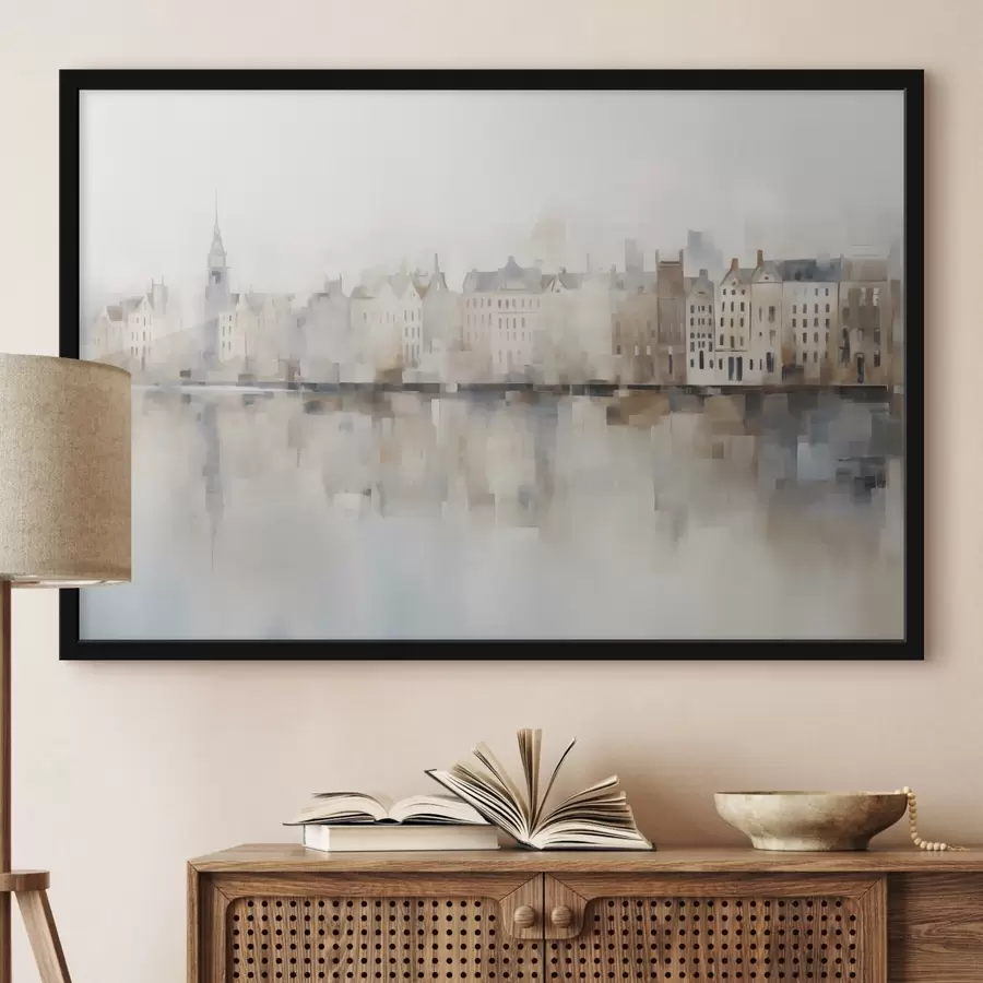 fototapet Pictura de imitație Cityscape f48596