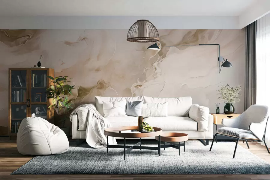 fototapet Venatura rafinată a marmurei w05441v1