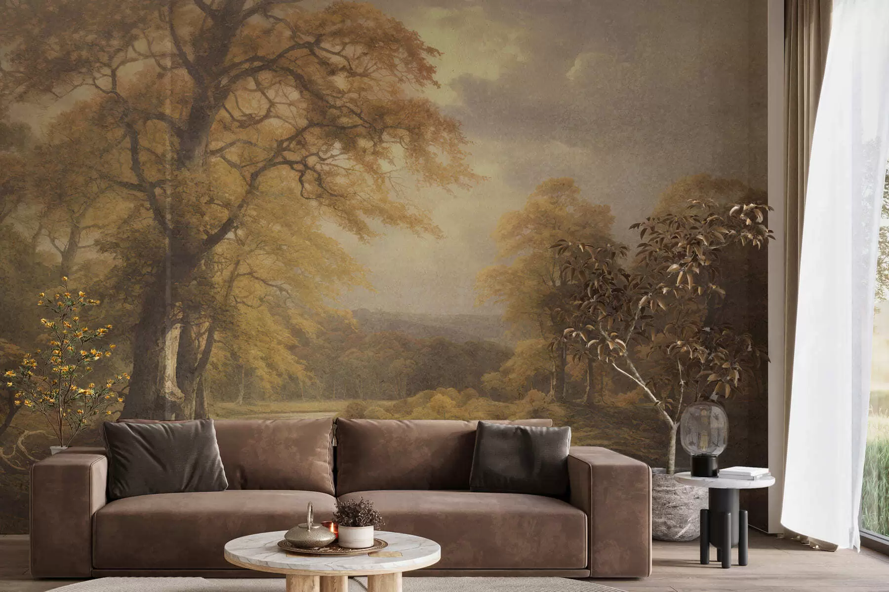 fototapet Pădure de epocă w05447