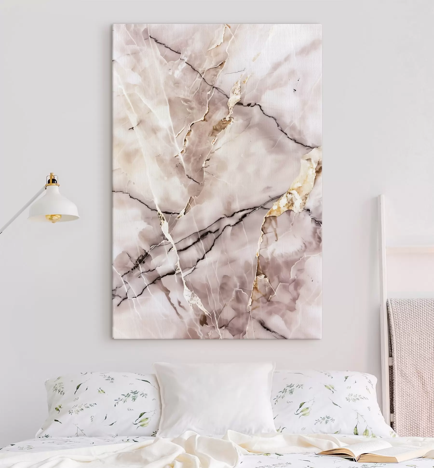 Tablouri Textură de marmură, bej s48571