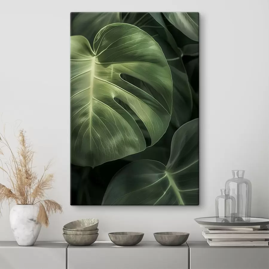 Tablouri Frunze tropicale mari s48578