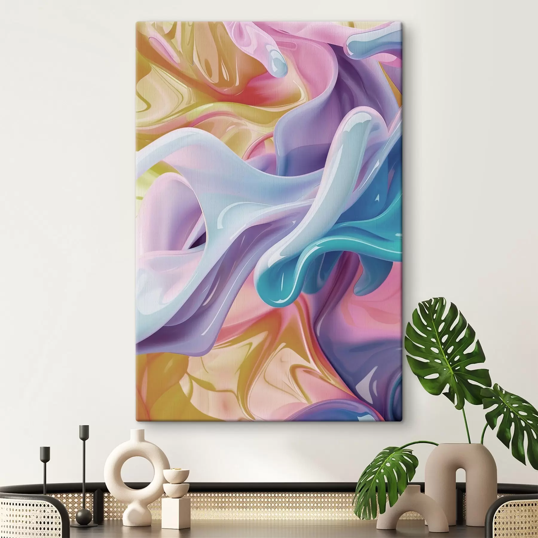 Tablouri Artă abstractă, culori dinamice s48582