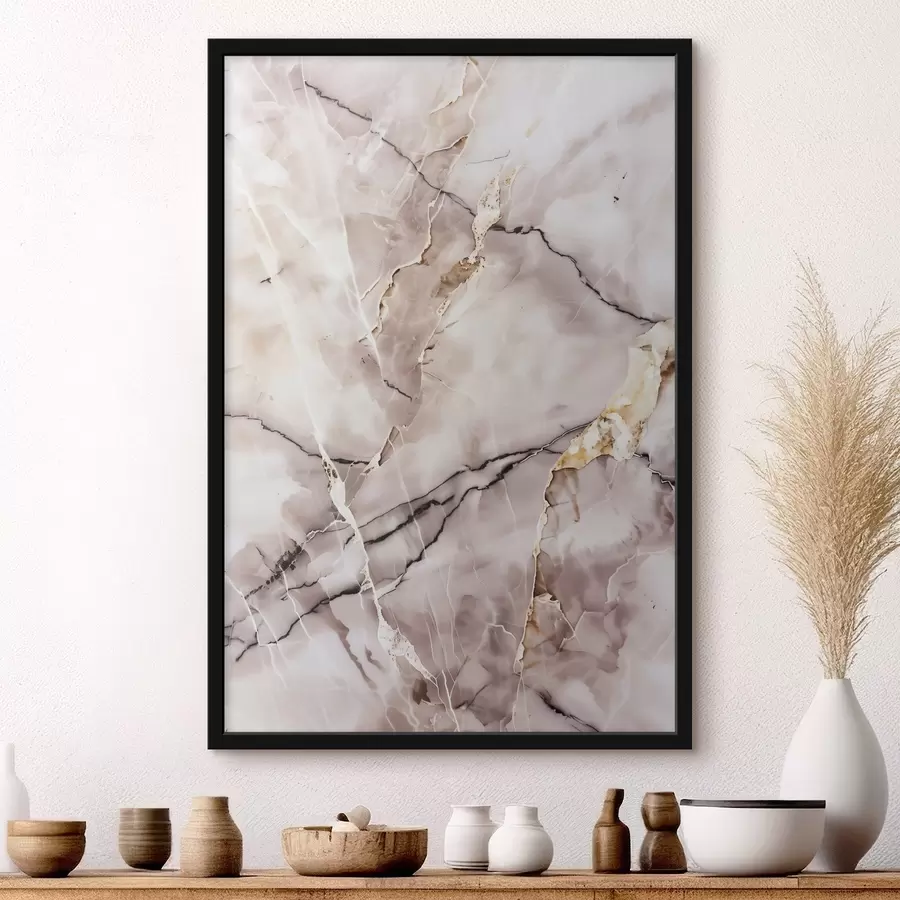 fototapet Textură de marmură, bej f48571