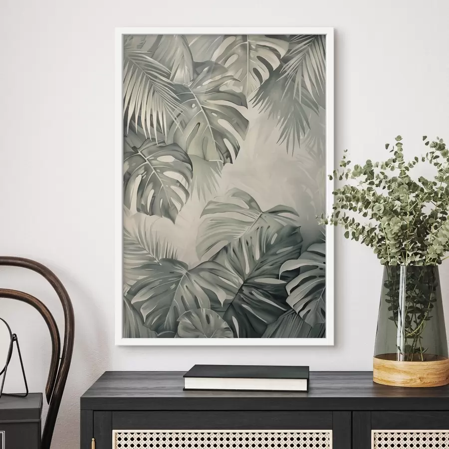 fototapet Frunze tropicale, botanică f48575