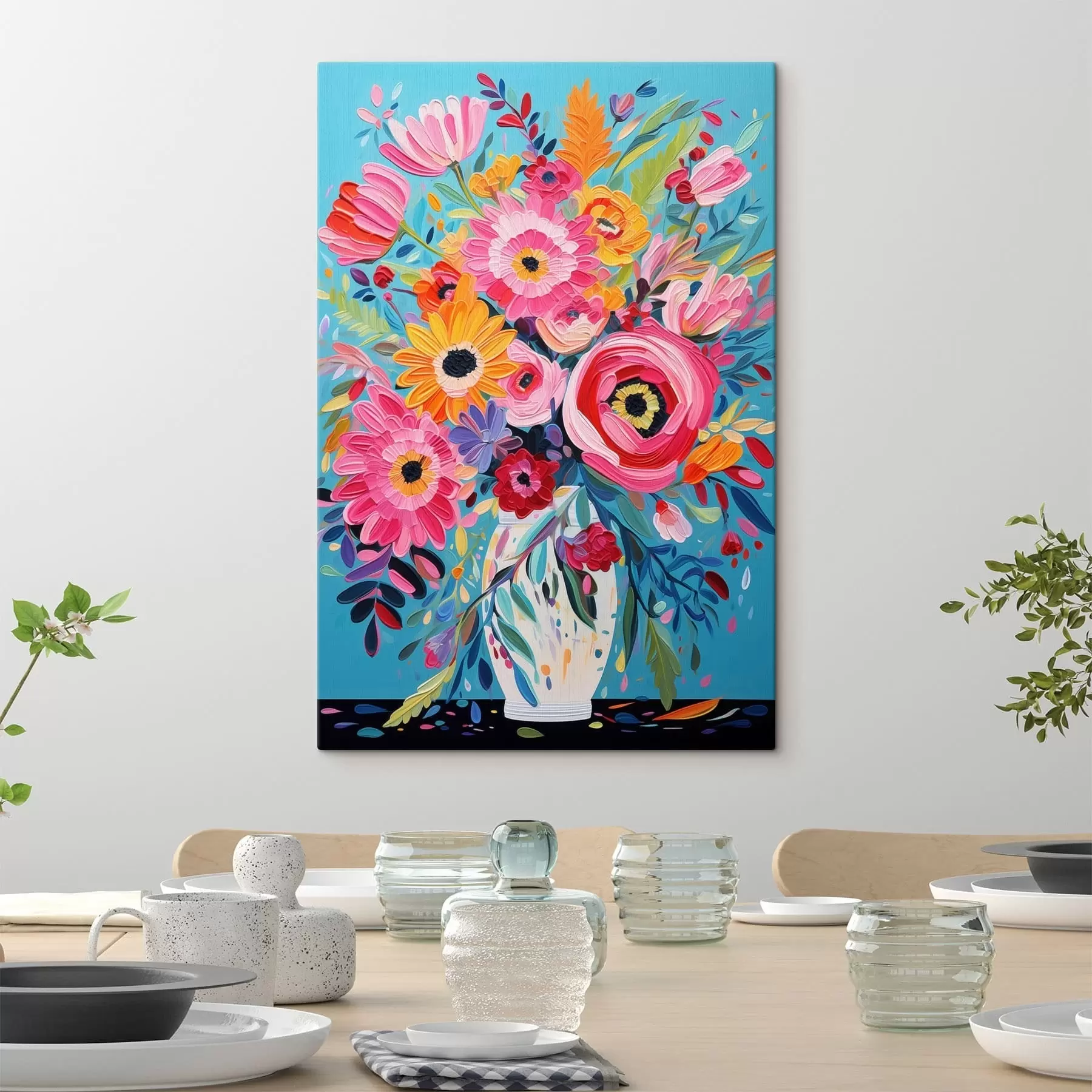 Tablouri Flori strălucitoare s48644