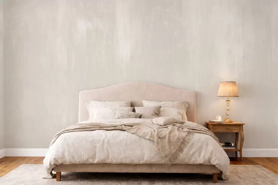 fototapet Fundal bej deschis cu o textură verticală discretă w05121