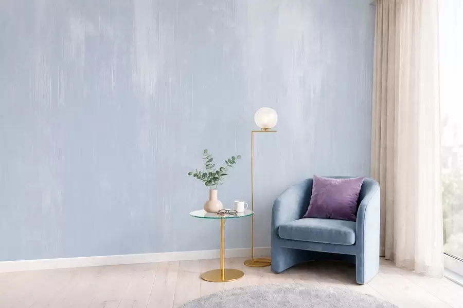 fototapet Fundal albastru deschis cu o textură verticală delicată w05121v1