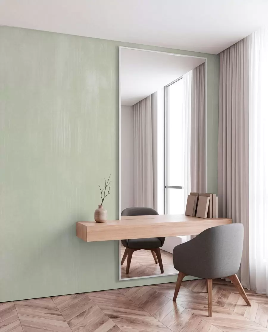 fototapet Fundal verde pal cu o textură verticală discretă w05121v3