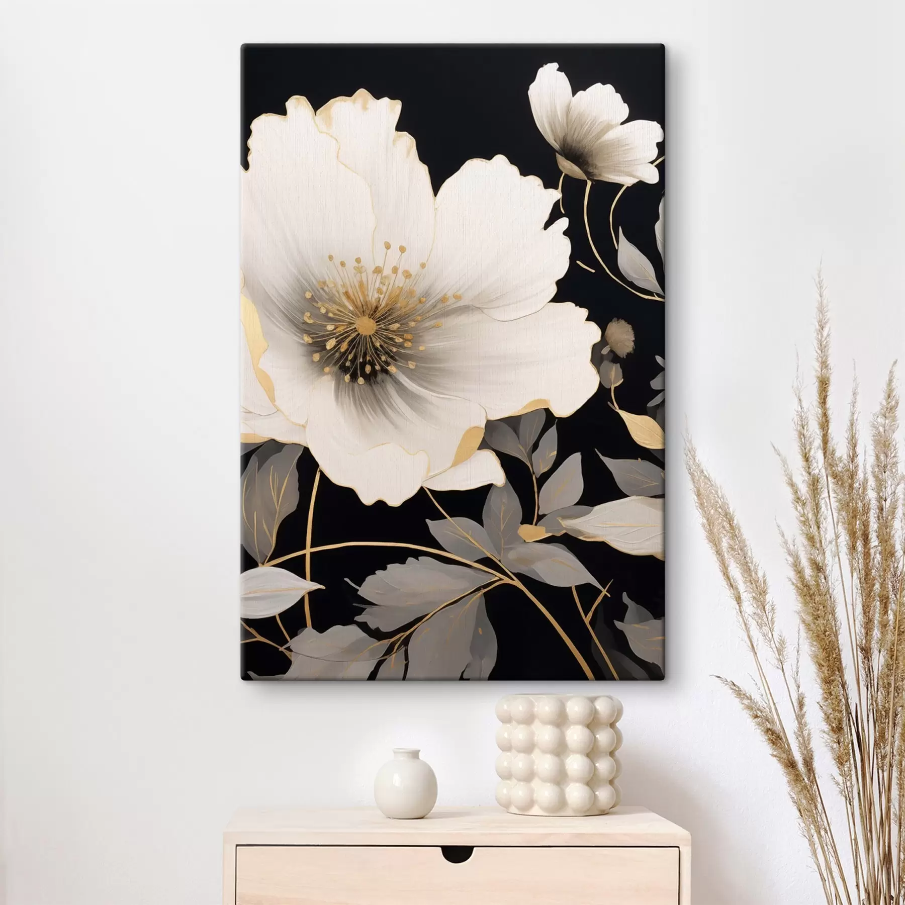 Tablouri Flori monocrome s48634