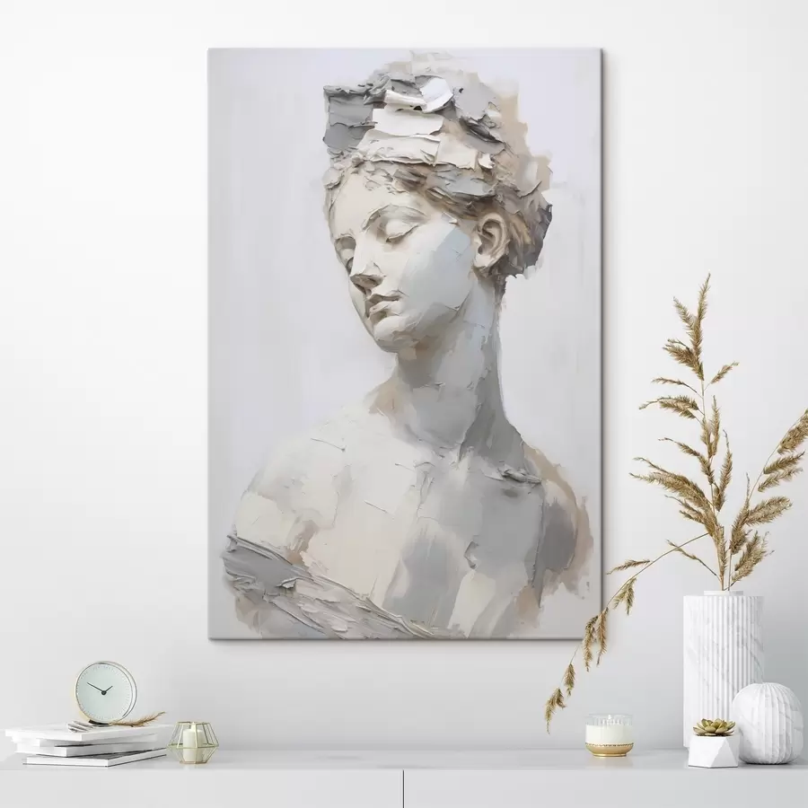 Tablouri Bust antic al unei femei, imitație de pictură s48670