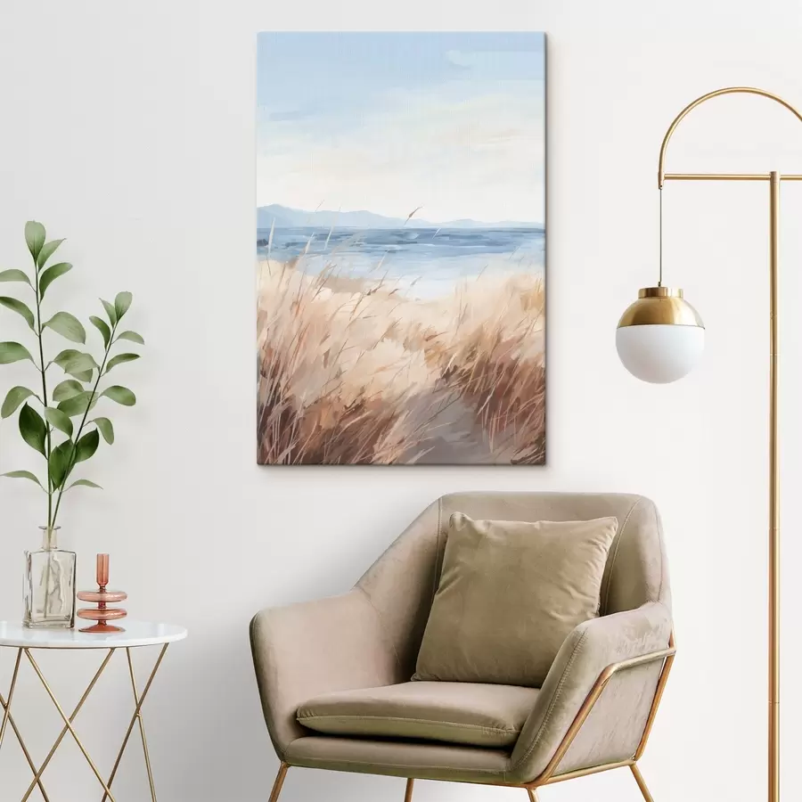 Tablouri Reproducere a unui peisaj de coastă s48678