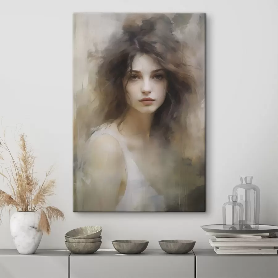 Tablouri Pictură în stilul „imitație de fată” s48683