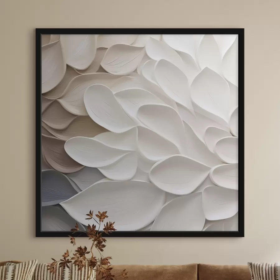 fototapet Petale abstracte, imitație de pictură f48676